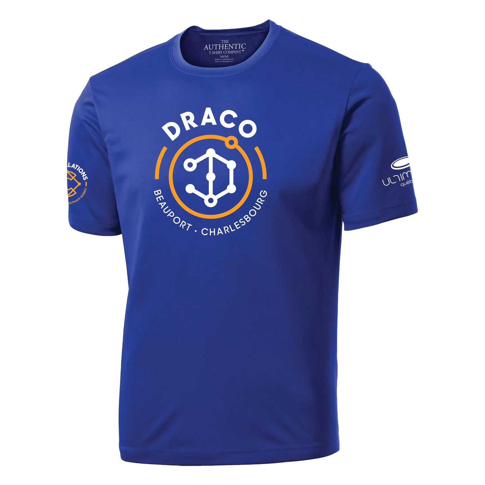 Soccer Sport Fitness T-shirt Constellations Ultimate Québec - Draco