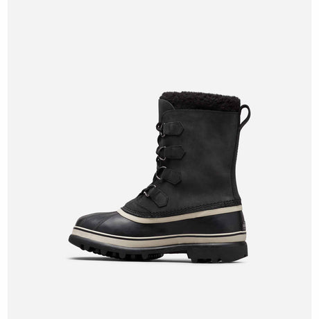 Sorel Caribou bottes d'hiver pour homme - Black / Dark Stone