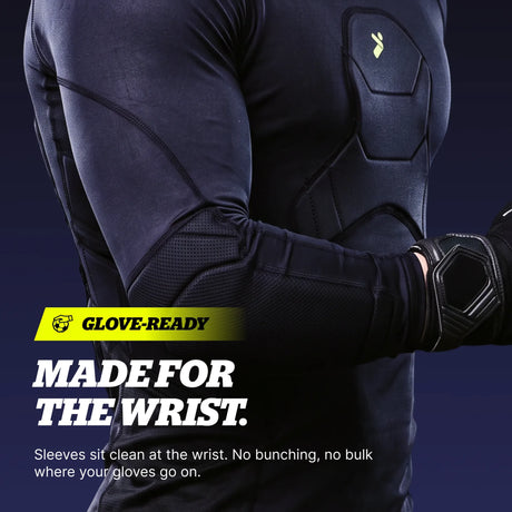 Storelli BodyShield CoolCore GK 3/4 haut de protection pour gardien de but - Noir