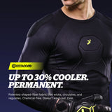 Storelli BodyShield CoolCore GK 3/4 protective undershirt for goalkeepers - Black