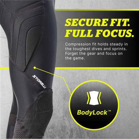 Storelli BodyShield No Burn GK Leggings - Black