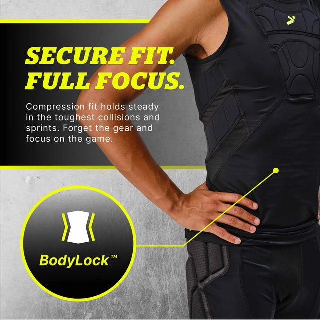 Storelli BodyShield Sleeveless Undershirt for goalkeepers - Black