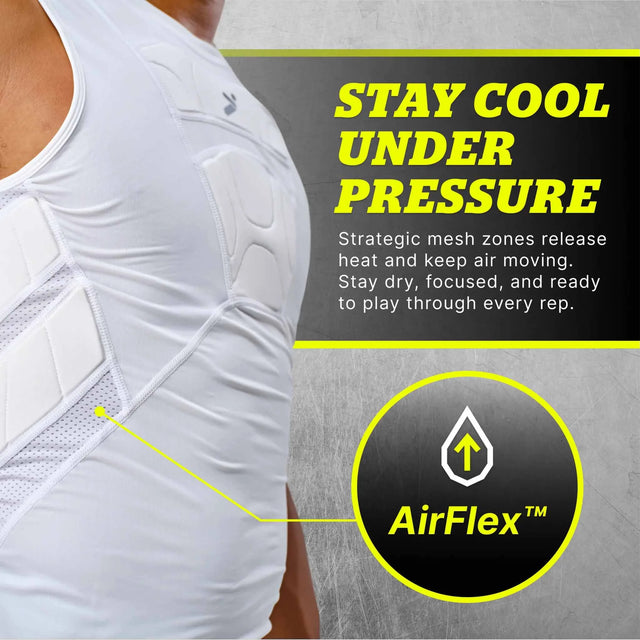 Storelli BodyShield Sleeveless Undershirt for goalkeepers - Black