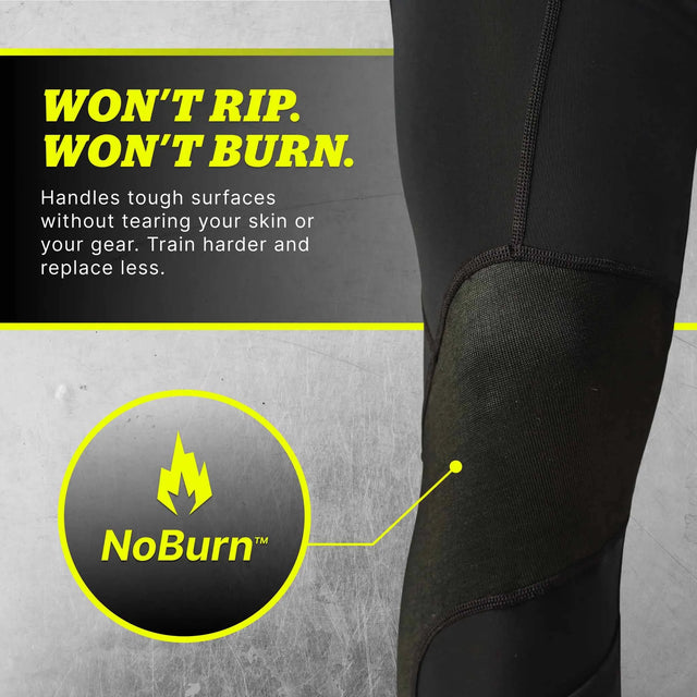 Storelli BodyShield NoBurn Turf Burn GK Leggings for Goalkeepers - Black