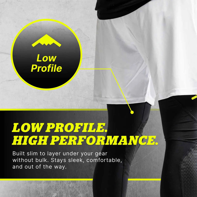 Storelli BodyShield NoBurn Turf Burn GK Leggings for Goalkeepers - Black