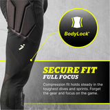 Storelli BodyShield No Burn GK Protection Leggings for Goalkeepers - Black