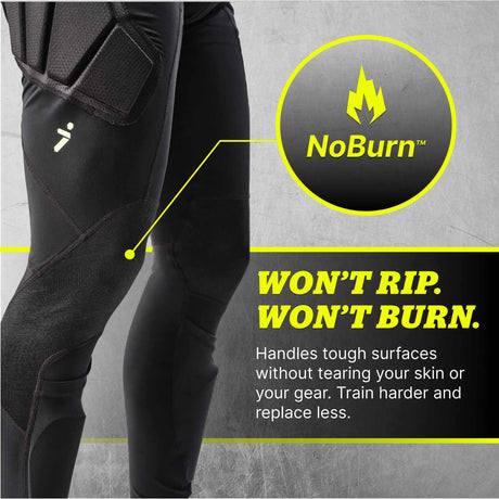 Storelli BodyShield No Burn GK Protection Leggings for Goalkeepers - Black