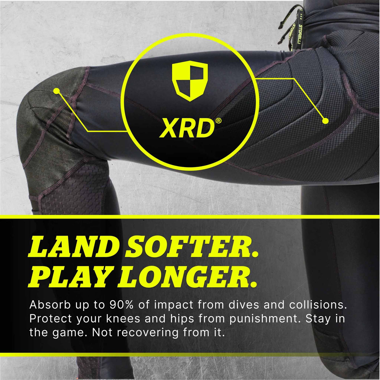 Storelli Storelli BodyShield No Burn GK Leggings de protection pour gardienne de but femme