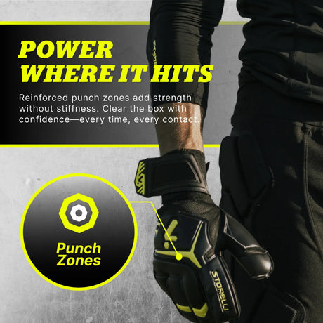 Storelli Storelli Gladiator Elite 3 gants de gardien de but de soccer