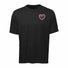 T-shirt 6h en coeur Fondation En Coeur pour homme - Noir