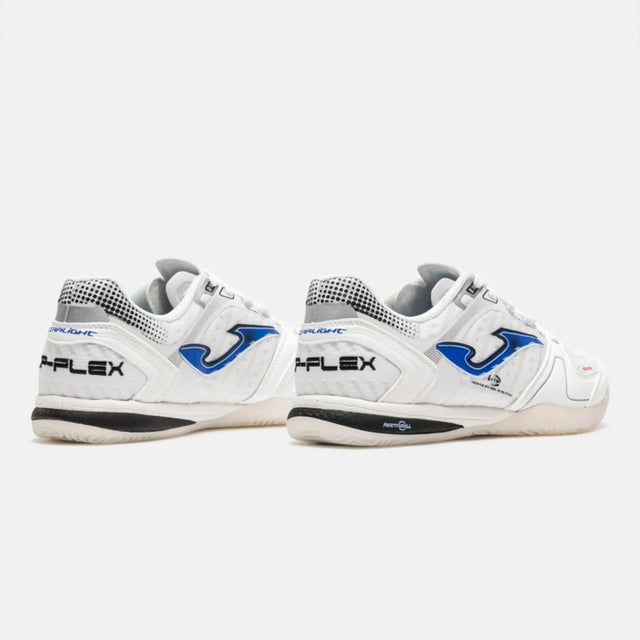Joma Top Flex Ultralight 26 Futsal - Blanc/Bleu, vue 4