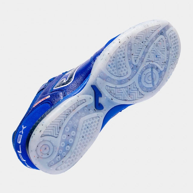 Joma Top Flex chaussure de futsal intérieur bleu pour homme / Joma Top Flex indoor futsal shoe blue for men