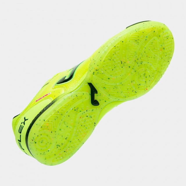 Joma Top Flex chaussure de futsal intérieur jaune fluo pour homme / Joma Top Flex indoor futsal shoe fluor yellow for men