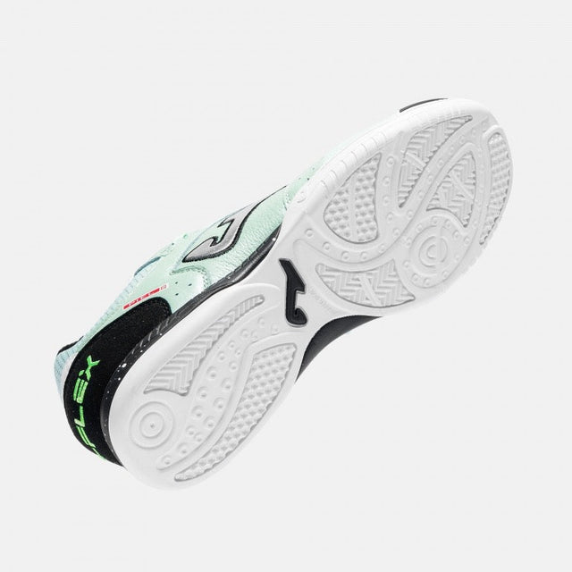 Joma Top Flex chaussure de futsal intérieur vert lime pour homme / Joma Top Flex indoor futsal shoe light green for men