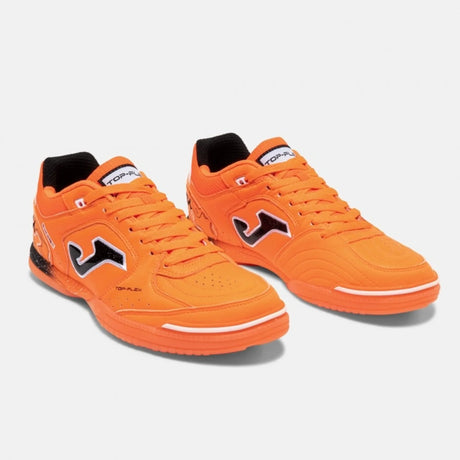 Chaussure de soccer intérieur (futsal) Joma Top Flex 26 orange et noir - vue principale