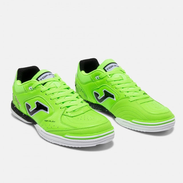 Joma Top Flex chaussure de futsal intérieur jaune fluo pour homme / Joma Top Flex indoor futsal shoe fluor yellow for men
