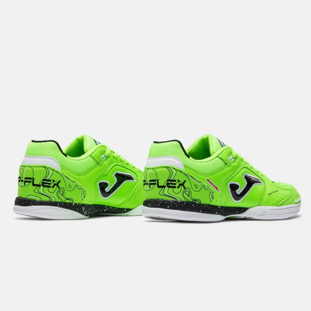 Joma Top Flex chaussure de futsal intérieur jaune fluo pour homme / Joma Top Flex indoor futsal shoe fluor yellow for men