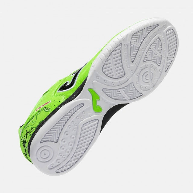 Joma Top Flex chaussure de futsal intérieur jaune fluo pour homme / Joma Top Flex indoor futsal shoe fluor yellow for men