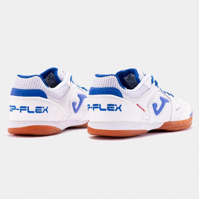 Joma Top Flex chaussure de futsal intérieur blanc pour homme / Joma Top Flex indoor futsal shoe white for men
