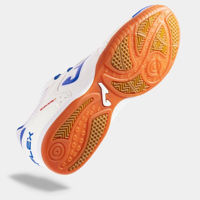 Joma Top Flex chaussure de futsal intérieur blanc pour homme / Joma Top Flex indoor futsal shoe white for men