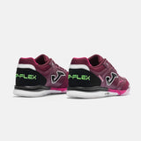 Joma Top Flex Rebound chaussure de futsal intérieur bourgogne pour homme / Joma Top Flex Rebound indoor futsal shoe burgundy for men