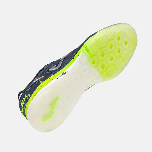Joma Top Flex Rebound chaussure de futsal intérieur bleu marine pour homme / Joma Top Flex Rebound indoor futsal shoe navy blue for men