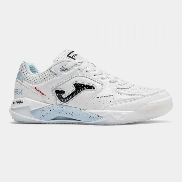 Joma Top Flex Plus chaussure de soccer intérieur blanc pour homme / Joma Top Flex Plus indoor futsal shoe white for men