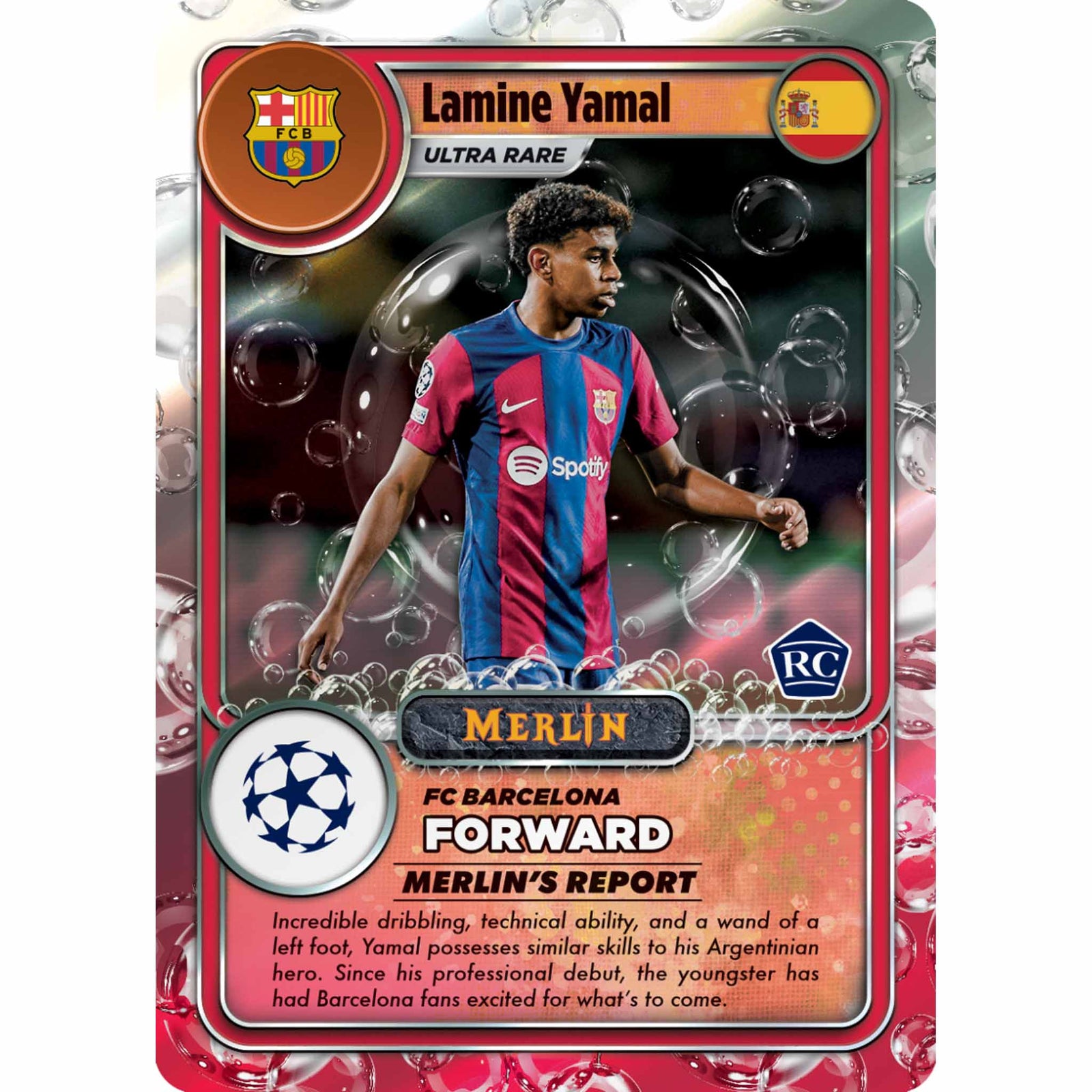 Topps Cartes de soccer Topps Merlin 2023/24 UEFA Club Competitions - Value Box