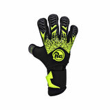 RG Goalkeeper gloves Tuanis Gants de gardien de but de soccer - Noir / Jaune