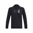 UA Armour Fleece Hoodie sweatshirt à capuchon pour homme - Black