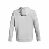 UA Armour Fleece Hoodie sweatshirt à capuchon pour homme - Halo Gray Light Heather