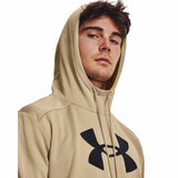UA Armour Fleece Hoodie sweatshirt à capuchon pour homme - City Khaki