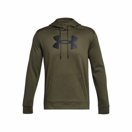 UA Armour Fleece Hoodie sweatshirt à capuchon pour homme - Marine Green