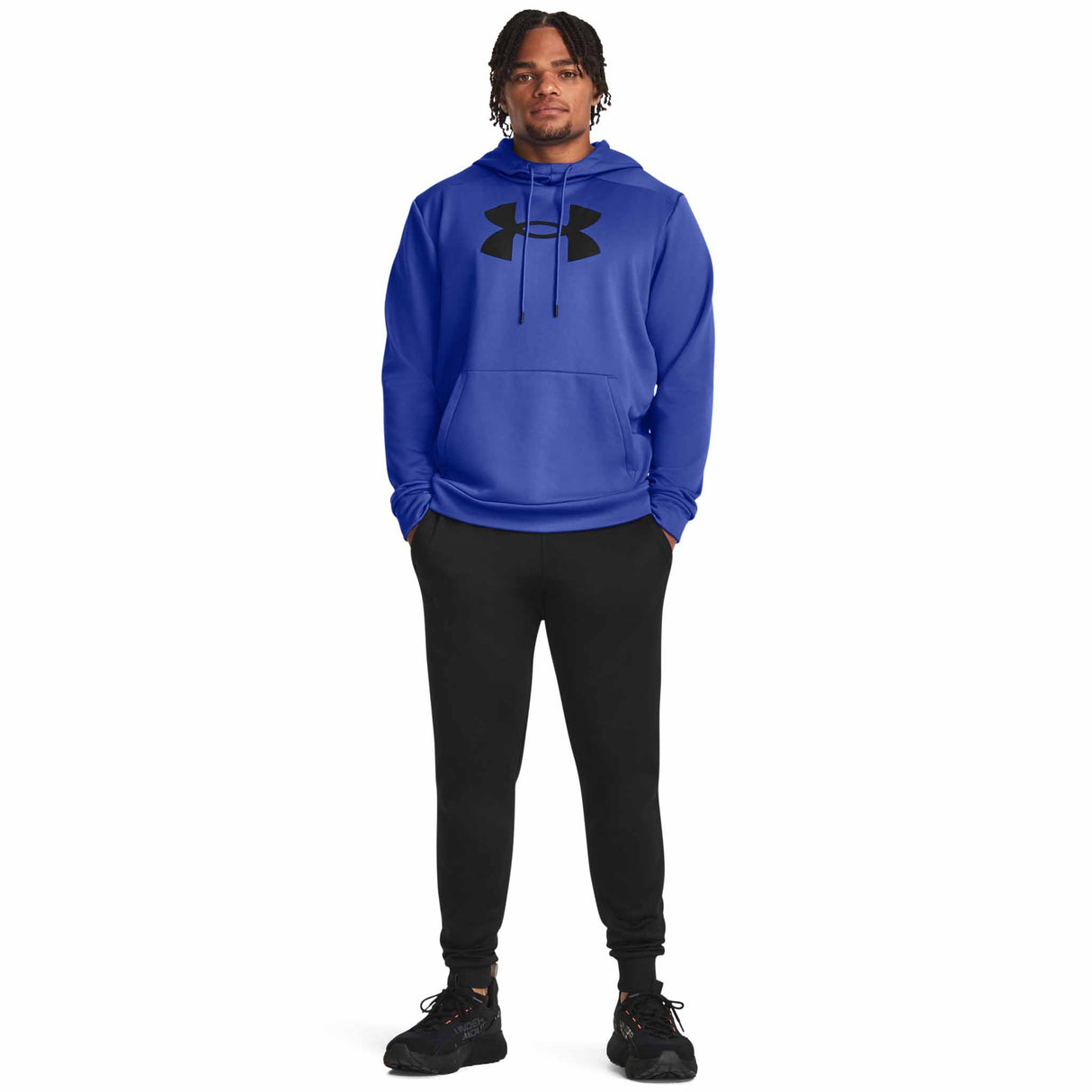 UA Armour Fleece Hoodie sweatshirt à capuchon pour homme - Team Royal