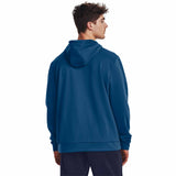 UA Armour Fleece Hoodie sweatshirt à capuchon pour homme - Varsity Blue