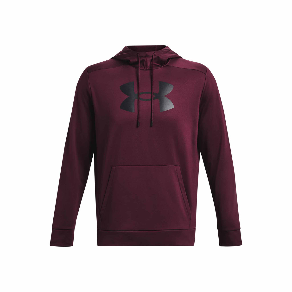 UA Armour Fleece Hoodie sweatshirt à capuchon pour homme - Dark Maroon