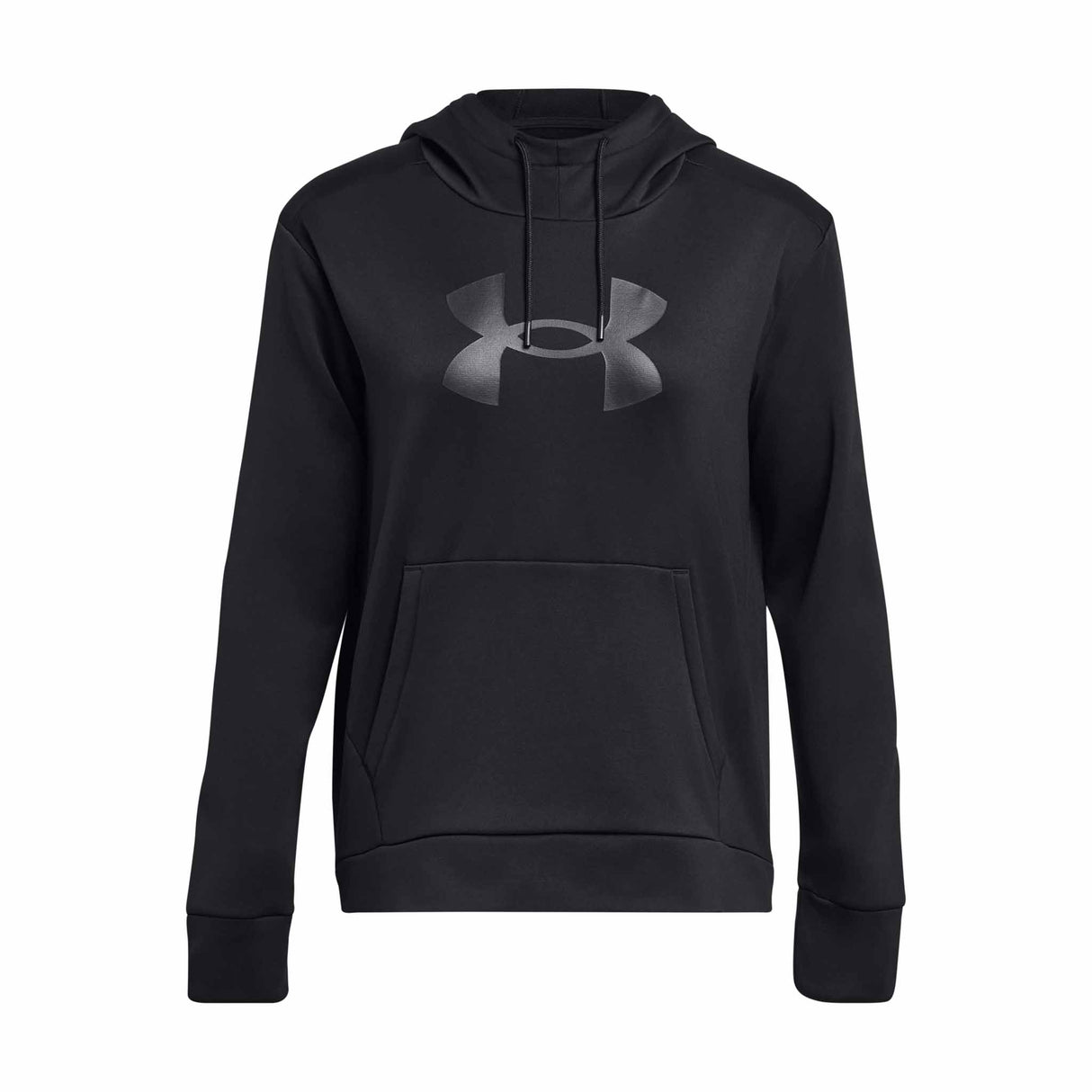 UA Armour Fleece Big Logo Hoodie chandail en molleton à capuche femme - Black