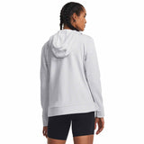 UA Armour Fleece Big Logo Hoodie chandail en molleton à capuche femme - Halo Grey Light Heather