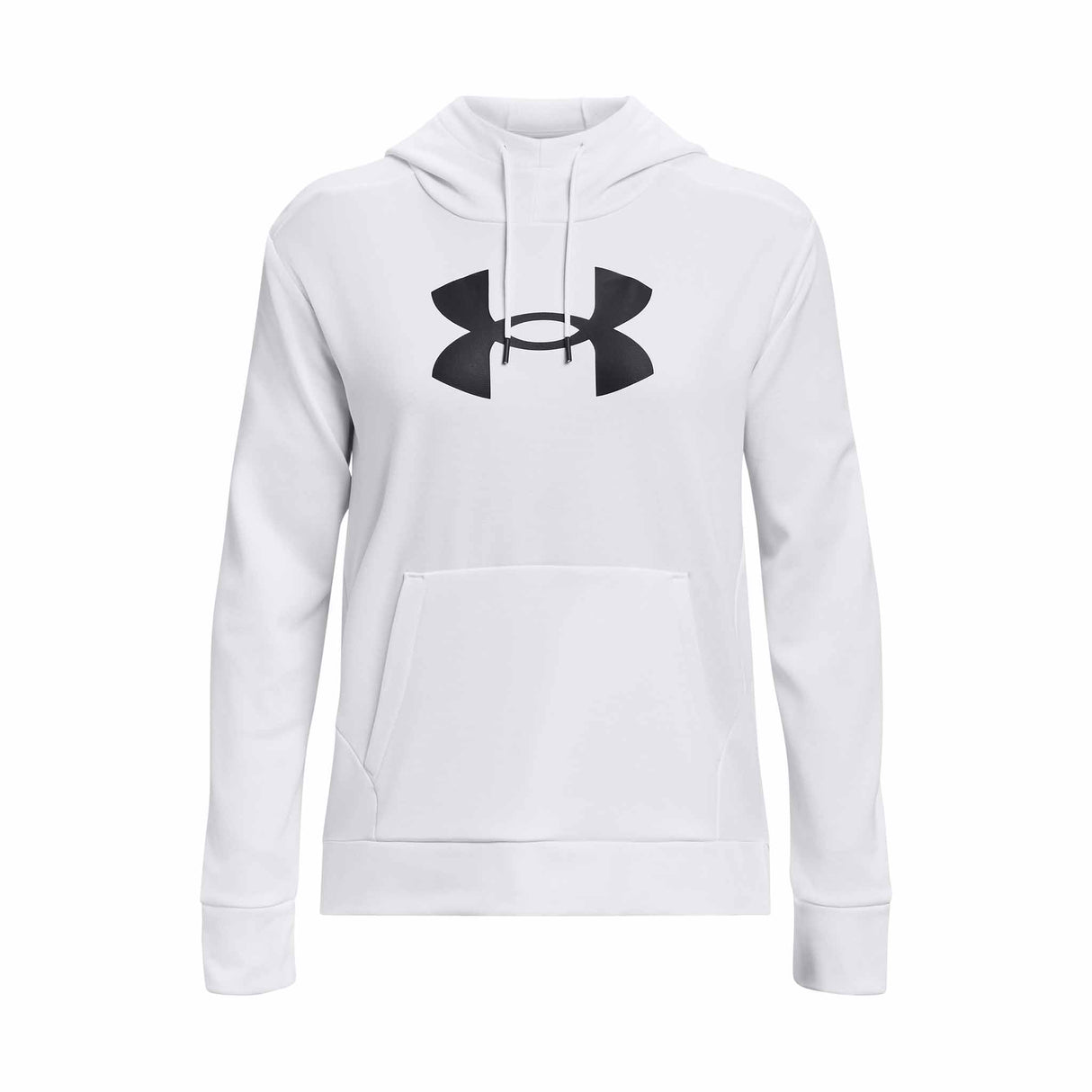 UA Armour Fleece Big Logo Hoodie chandail en molleton à capuche femme - White