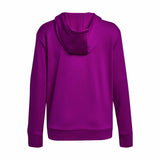 UA Armour Fleece Big Logo Hoodie chandail en molleton à capuche femme - Mystic Magenta