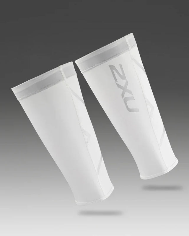 2XU manchons de compression pour mollets - Blanc
