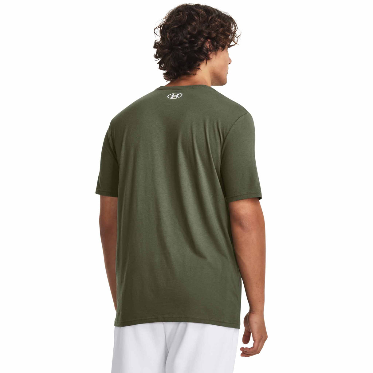 Under Armour Camo t-shirt à manches courtes homme dos- Marine OD Green / Black / White