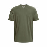 Under Armour Camo t-shirt à manches courtes homme dos - Marine OD Green / Black / White