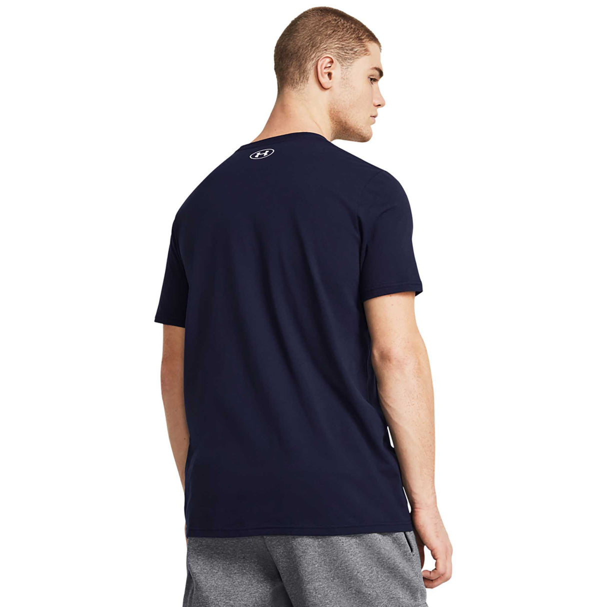 Under Armour Camo t-shirt à manches courtes homme dos live - Midnight Navy / White