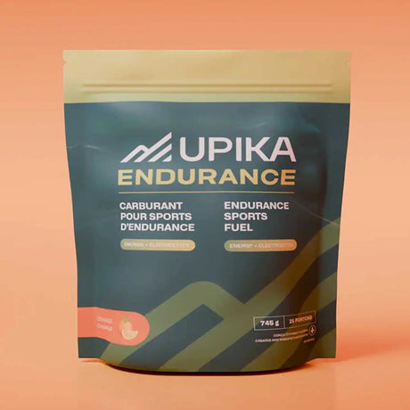 Upika Endurance carburant pour sport d'endurance - 25 portions - Orange
