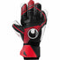 Uhlsport Powerline Soft Pro gants de gardien de soccer - Rouge / Noir