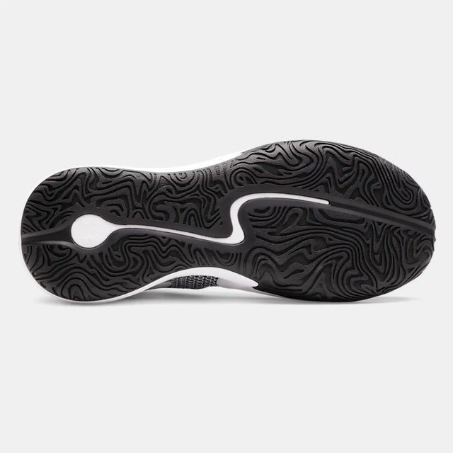 UA Curry 3Z 25 chaussures de basketball unisexe adulte - Blanc / Noir