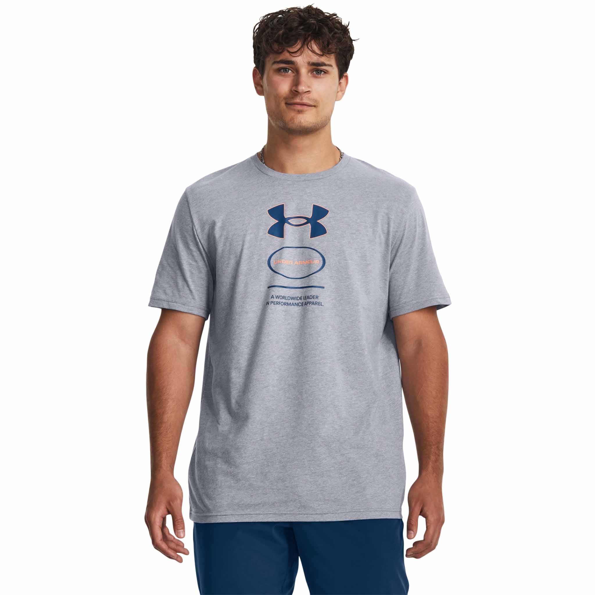 Under Armour Branded Gel Stack short-sleeve t-shirt for men – Soccer Sport  Fitness