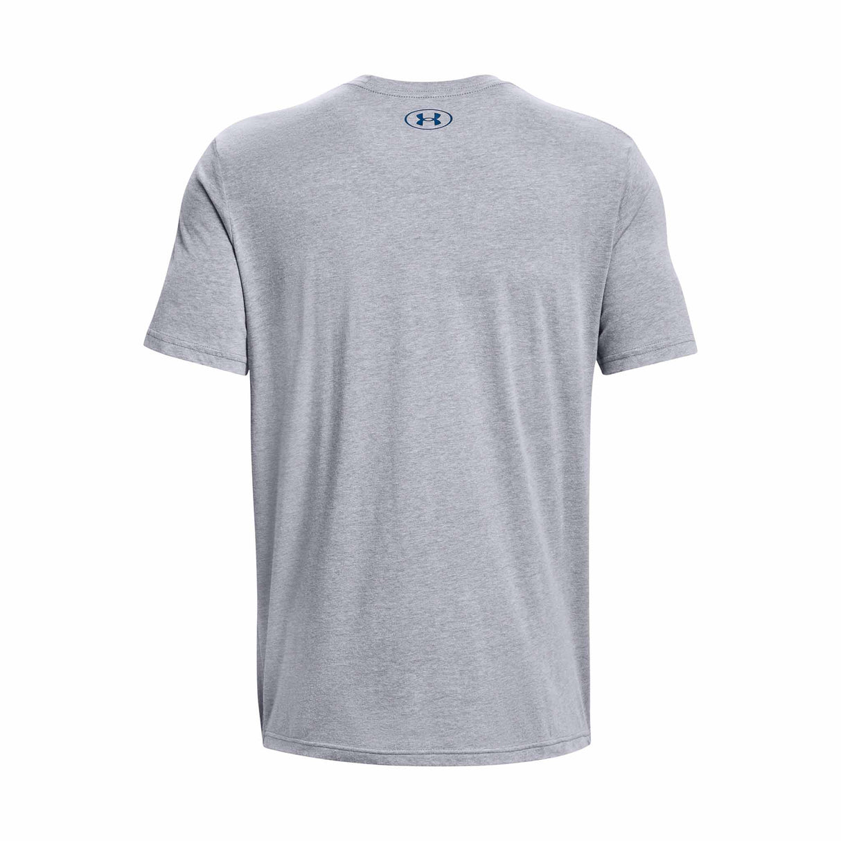 Under Armour Branded Gel Stack haut à manches courtes pour hommes - Steel Light Heather / Varsity Blue