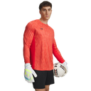 Under Armour Challenger Keeper maillot de gardien de soccer adulte - Racer Red / Black